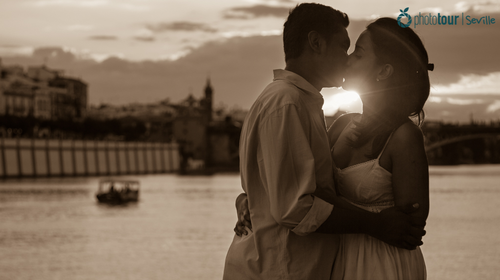 Sunset at Triana - Romantic places in Seville