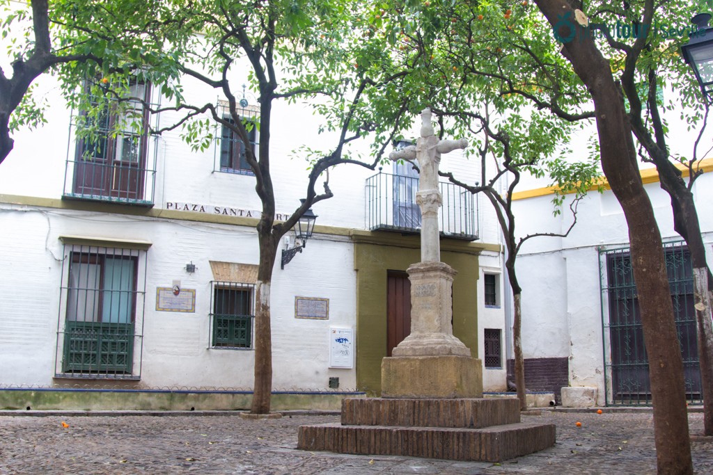 Plaza de Santa Marta - Romantic places in Seville