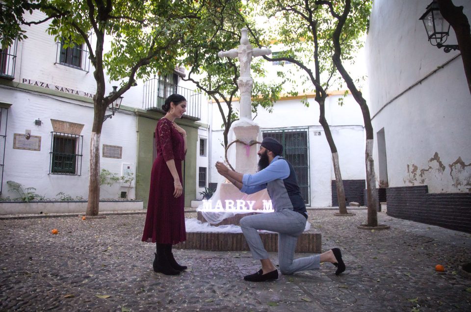 Top intimate and quiet places for a marriage proposal in Seville